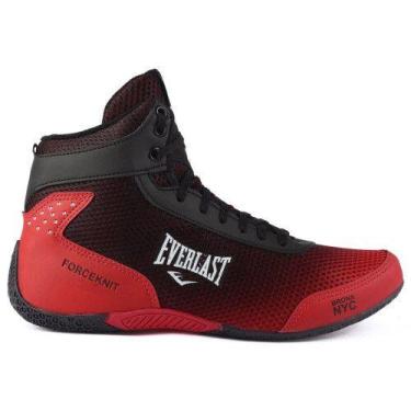 Imagem de Tenis Everlast Forceknit Preto Vermelho, 39