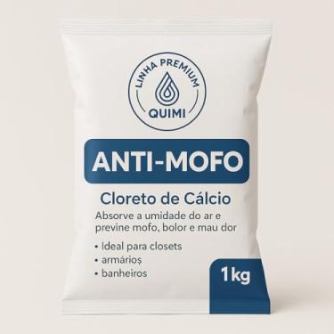 Imagem de Anti-Mofo Quimivida – Absorvedor de Umidade com Cloreto de Cálcio – Ideal para Closets, Armários, Banheiros e Ambientes Fechados