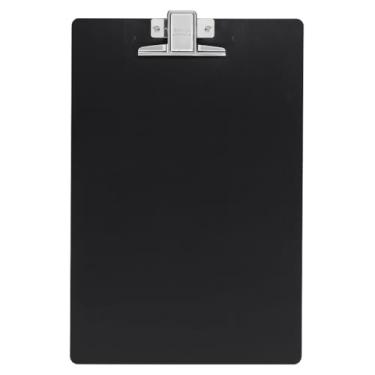 Imagem de Prancheta Plastica Oficio Preta Gancho Metal - 25946