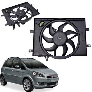Imagem de Defletor Ventoinha Radiador Fiat Idea Elx 2005 2006 2007 2008 2009 201