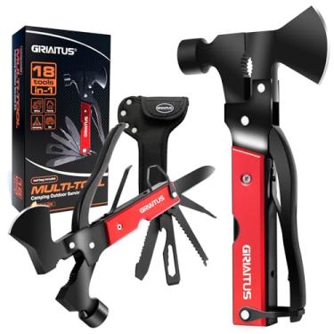 Imagem de Multitool Camping Accessories Survival Gear, 14 in 1 Camping Kit with Axe Hammer Saw Screwdrivers Pliers Bottle Opener and more, Unique Birthday Gifts for Men,Best Dad Presents