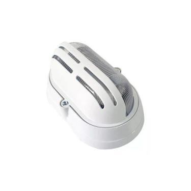 Imagem de Arandela Luminária Tartaruga C/ Meia Grade P/ Lâmpada E27 - Bela Home,