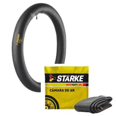 Imagem de Kit 02 Câmaras Ar Moto Aro 18 Cg Titan Fan 125 150 160 Ybr - STARKE