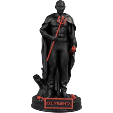 Imagem de Estátua Exu Pimenta Umbanda Candomblé (Cor Nox Sanguine)