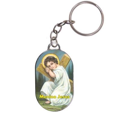 Imagem de 50 Chaveiros Chapinha do Menino Jesus - SJO