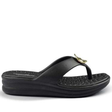 Imagem de Chinelo Feminino Modare Nuvem Ultra Leve TM 7213.101, 35, Preto
