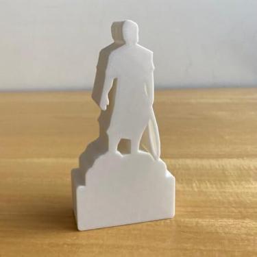 Imagem de Miniatura o Laçador Edição Licenciada Caringi Produzida Em PLA por Impressão 3d Design Decorativo Colecionável