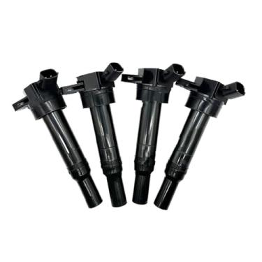 Imagem de Bobina de Ignição Automotiva 27300 2E000 27300-2E000 Bobinas de Ignição para Kia Forte EX Koup EX L4 2.0L 2014-2016 (4 peças)