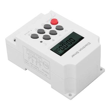 Imagem de Generic Interruptor Temporizador de Microcomputador KG316T-II de Com Bateria de Lítio 220VAC 30A para Indústria Automotiva, Baixo Consumo de Energia, Material Plástico ABS