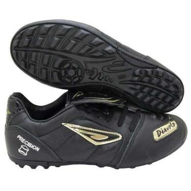 Imagem de Chuteira Masculina Society Diavolo Precision -48- Preto Dourado-Masculino