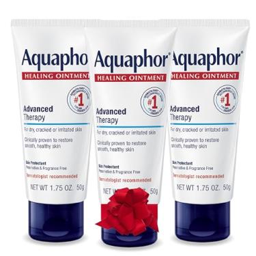 Imagem de Aquaphor Healing Ointment - Travel Size Protectant for Cracked Skin - Dry Hands, Heels, Elbows, Lips, Packaging May Vary, 1.75 Ounce (Pack of 3)
