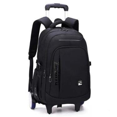Imagem de Mochila Executiva com Duas Rodas e Compartimento para Notebook-Masculino