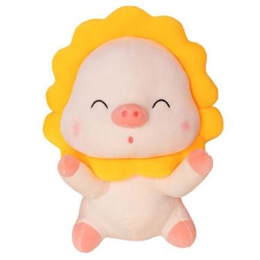 Imagem de Boneca de brinquedo de pelúcia Sunflower Pig 43cm para crianças - yiwe