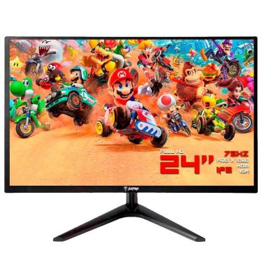Imagem de Monitor Gamer LED AXPRO 24``, Full HD 1920x1080, Tela IPS, 75Hz, HDMI, VGA, VESA, Bivolt -  AX-24