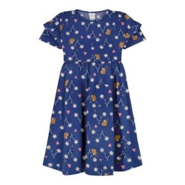 Imagem de Vestido Infantil Malha Capivara Alakazoo Ref. 19532-Feminino