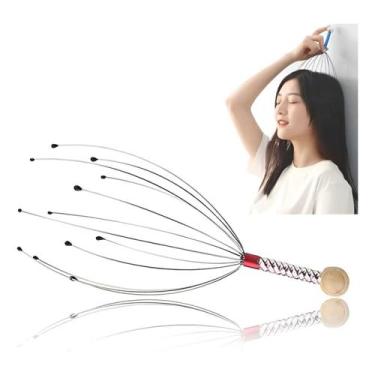 Imagem de Massageador De Cabeça Manual P/ Alivio, Anti Stress - Skyshopmagazine