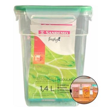 Imagem de Pote Multiuso Freshy Plástico Freezer Sanremo Sr1760 1,4 L