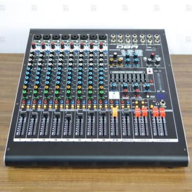 Imagem de Mesa de Som 8 Canais DBR DM8 USB Bluetooth Efeitos Phasing, Chorus, Fl