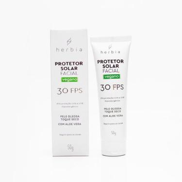 Imagem de Protetor solar facial pele oleosa 50g - Herbia