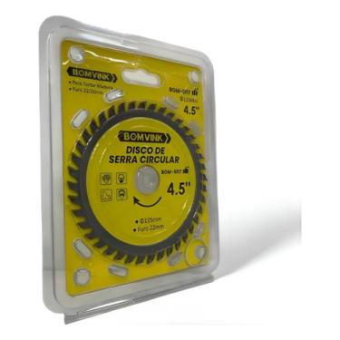 Imagem de Jogo 4 Disco Serra Videa Madeira mdf móveis 115 x 22mm 40 Dentes marce
