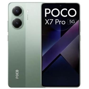 Imagem de Smartphone Xiaomi Poco X7 Pro 5g 12gb Ram 512gb Verde Tela Amoled 6,67
