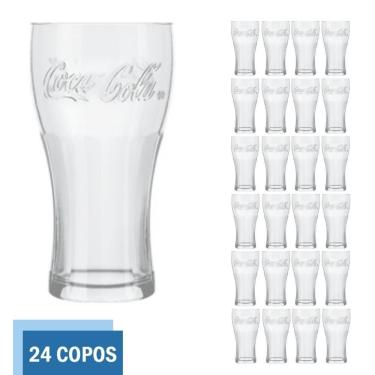 Imagem de Copo de Vidro Coca Cola Clássico 470ml Cristal Nadir - 24 Un