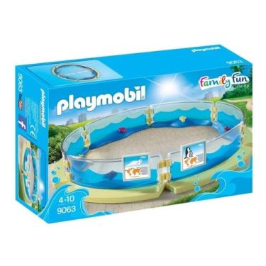 Imagem de Brinquedo Playmobil Cercado Para Aquário Cenario 9063 Sunny