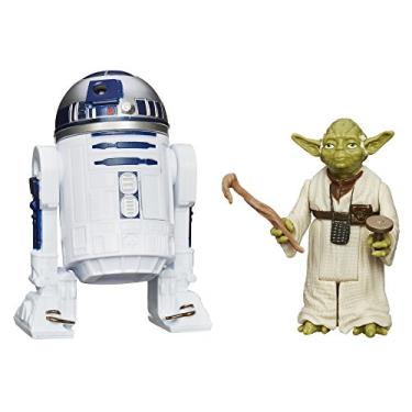 Imagem de Conjunto de figuras da série Star Wars Mission (R2-D2 e Yoda)