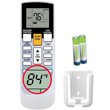 Imagem de RCECAOSHAN Substituição para controle remoto de ar condicionado Fujitsu Ar-Rah2u Ar-Rah1u Ar-Rae2u Ar-Rae1u Ar-Ry3 Ar-Ry4 Ar-Ry5 Ar-Ry6 Ar-Ry7 Ar-Ry10 Ar-Ry11 Ar-Ry12 Ar-Ry14 Ar-Ry15 Ar-Ry16 Ar-Ry17 Ar-Ry19