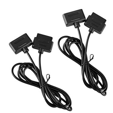 Imagem de Xahpower - Pacote com 2 cabos de extensão de 6 pés para SNES Super Nintendo