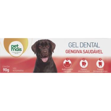Imagem de Gel Dental Petmais Gengiva Saudável para Cães e Gatos - 90 g