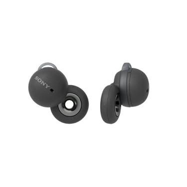 Imagem de Sony Fones de ouvido LinkBuds verdadeiramente sem fio com design de anel aberto para sons ambientes e Alexa integrados, fones de ouvido Bluetooth compatíveis com iPhone e Android, cinza