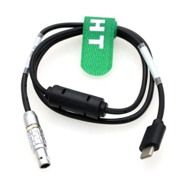 Imagem de HangTon ZVE1 BMPCC 4K 6K Cabo Run Stop para motor Nucleus-M para Canon R5 R6 R5C C70, Nikon Z6 Z7 Z9, câmera BlackMagic, 7 pinos para USB C