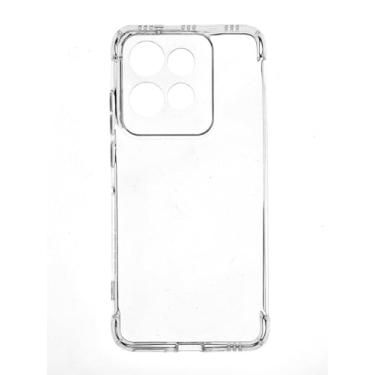 Imagem de Capa Capinha Anti Impacto Shock Queda em silicone macio para proteção Compatível com Moto Edge 50 Neo