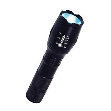 Imagem de Lanterna LED Atomic Beam da BulbHead, 5 modos de feixe, lanterna tática brilhante (1 pacote)