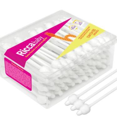 Imagem de Hastes Flexíveis Baby C/60 Unidades Ricca 3245
