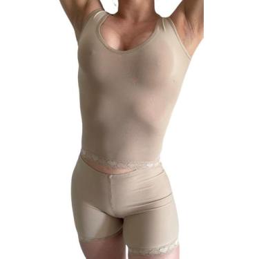 Imagem de Kit Regatinha Shortinho Macio Não Marca Segunda Pele Z05 - Fanáticos P