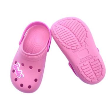 Imagem de Sandalia Babuche Infantil Menina Borboleta Papete Feminina Personagem 