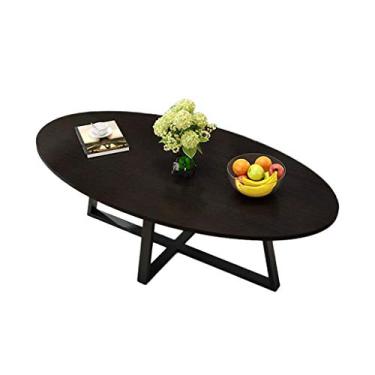 Imagem de Mesa de centro doméstica, sala de estar, sofá, mesa de jantar redonda, varanda, pequena mesa de chá, mesa lateral para apartamento, mesa de canto decorativa, preta