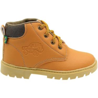 Imagem de Bota Infantil Gibizinho Masculina, Amarelo, 21