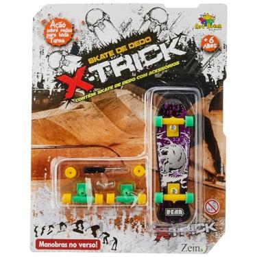 Imagem de Skate de Dedo, com Acessórios, Art Brink