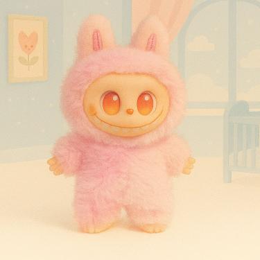 Imagem de Pelúcia Labubu Monster Coelho Brinquedo Premium Fofo