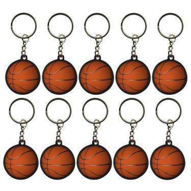 Imagem de 20 Chaveiros Bola de Basquete Lembracinha Festa Infantil - Tudo em Met