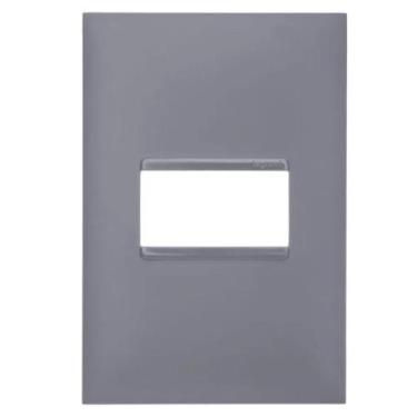 Imagem de Placa 4x2 1 Posto Pial Plus+ Legrand Cinza 618501CZ