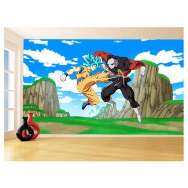 Imagem de Papel De Parede Dragon Ball Goku Vegeta Anime 3,5M Dbz500