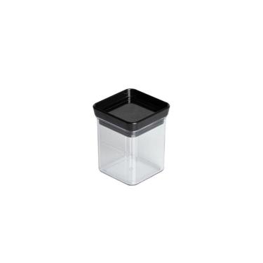 Imagem de Mini pote hermetic lumini quadrado black 180 ml paramount