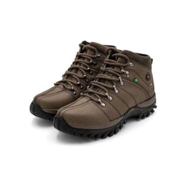 Imagem de Bota coturno adventure masculina trail - LandFlex, Marrom, Claro, 39