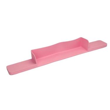 Imagem de RiToEasysports Protetor contra Respingos de Banheira, Prateleira de Brincar para Banheira de Silicone para Suporte de Brinquedos, Evita Respingos de água, Armazenamento Multifuncional para (Rosa)