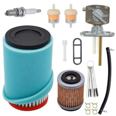 Imagem de JDLLONG Big Bear 400 filtro de ar interruptor de tanque válvula de gás combustível Petcock kit de ajuste para Yamaha Bear Tracker 250 Big Bear 250 400 Bruin 250