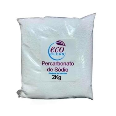 Imagem de Percarbonato de Sódio Puro, Produto de Limpeza Geral, Alvejante para Roupas Brancas, 2kg em Pó